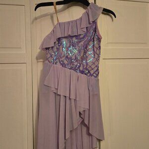 Purple/Lilac dance costume